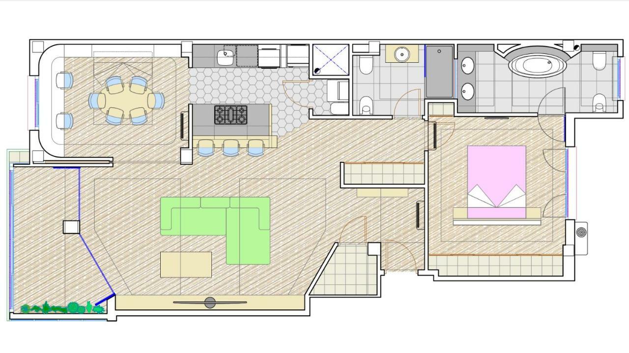 Hexagonal Design Apartment Walencja Zewnętrze zdjęcie